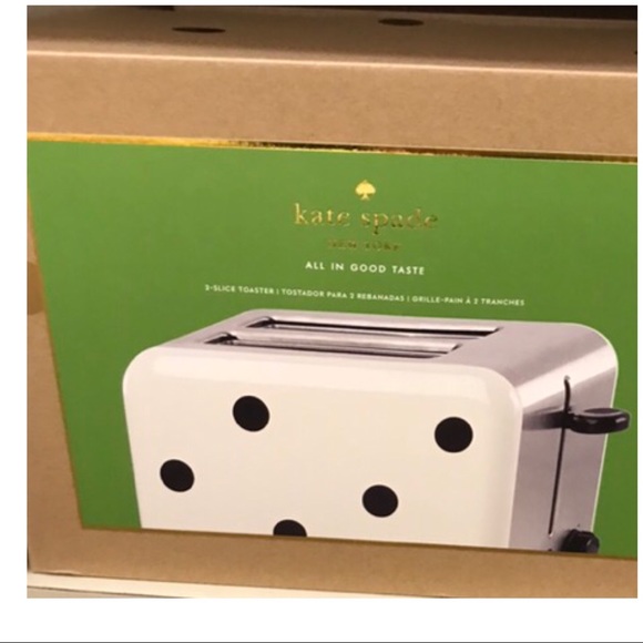 🚨SALE Kate Spade New York Deco Dot Toaster - Picture 3 of 8